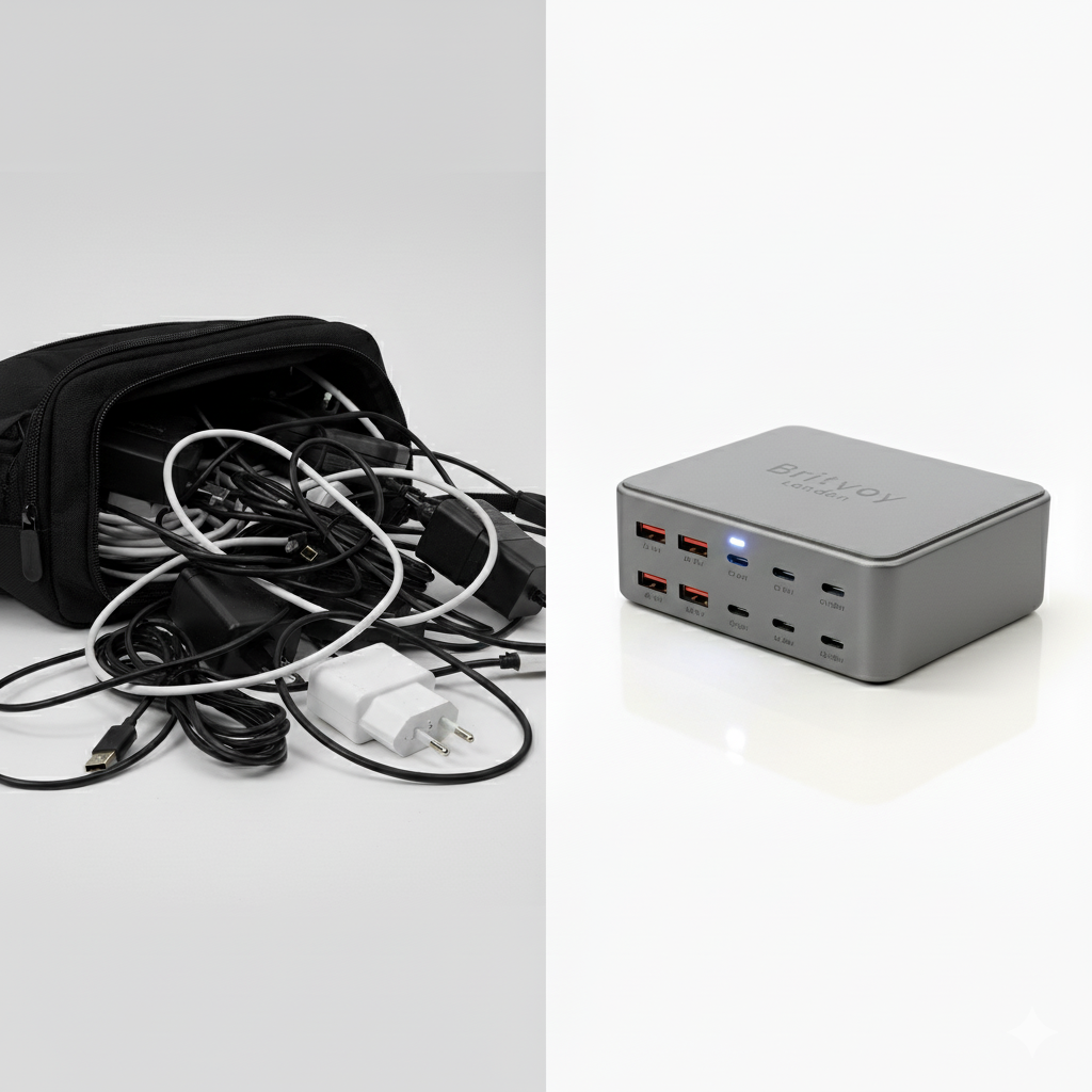 The Britvoy Pinnacle 330W GaN Charger