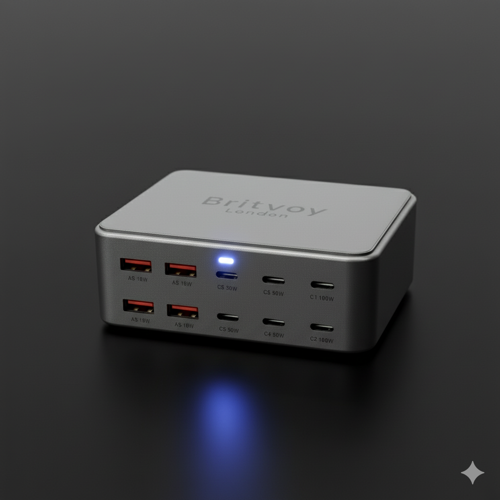 The Britvoy Pinnacle 330W GaN Charger