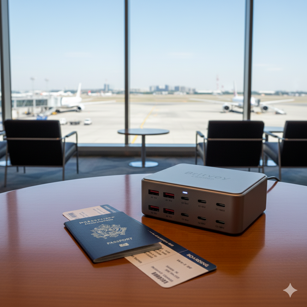 The Britvoy Pinnacle 330W GaN Charger